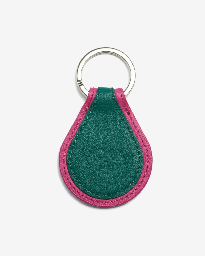 A163SS23 LEATHER KEYCHAIN 0395