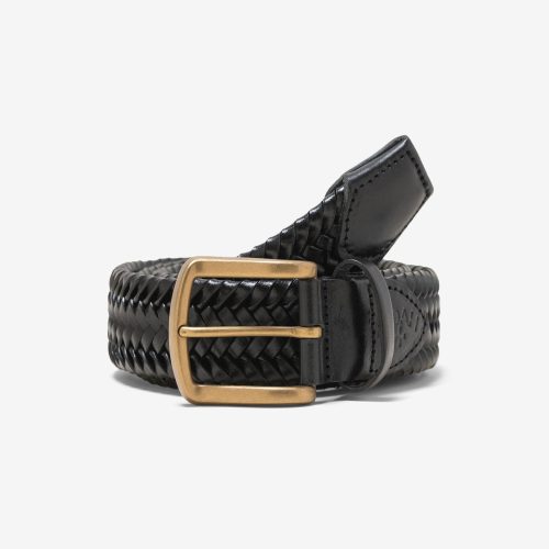 A173SS23 BRAIDED LEATHER BELT 0935