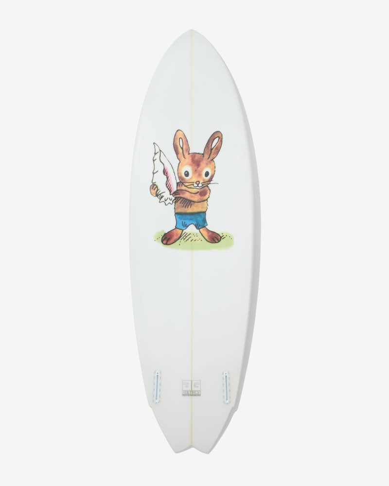 A236SS23 BUNNY SURFBOARD 1428