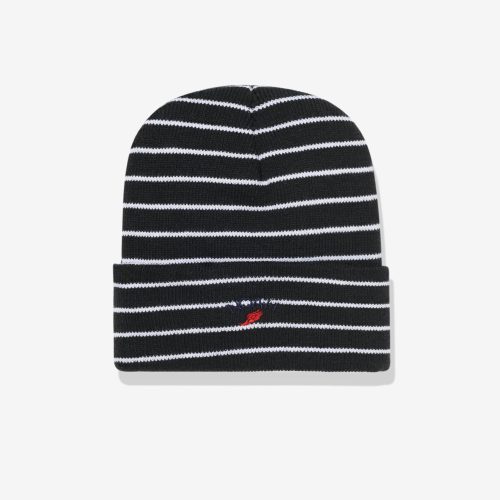 BN033SS23 STRIPED KNIT BEANIE 0569