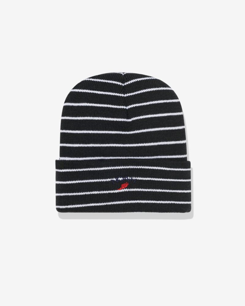 BN033SS23 STRIPED KNIT BEANIE 0569