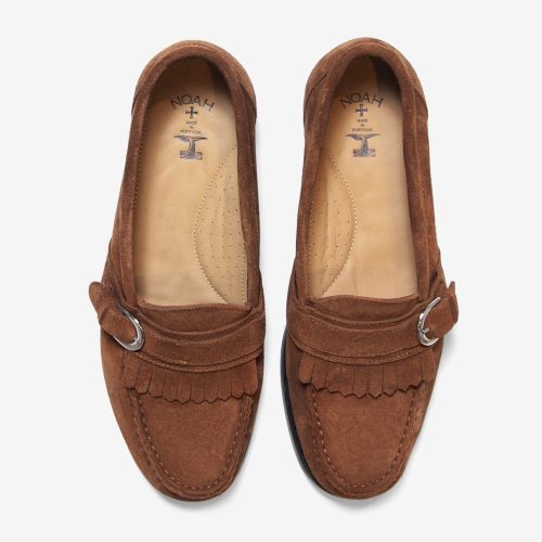 FW065FW24 SUEDE BUCKLE LOAFER 001