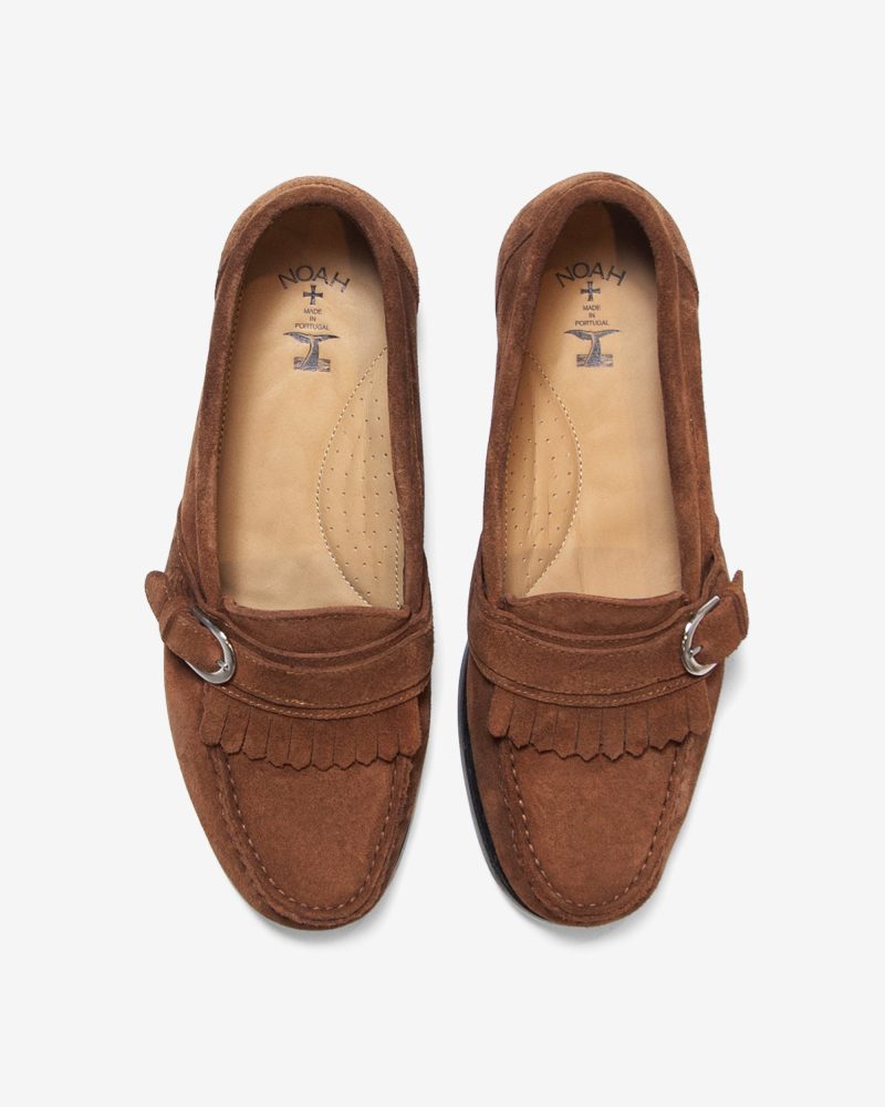 FW065FW24 SUEDE BUCKLE LOAFER 001