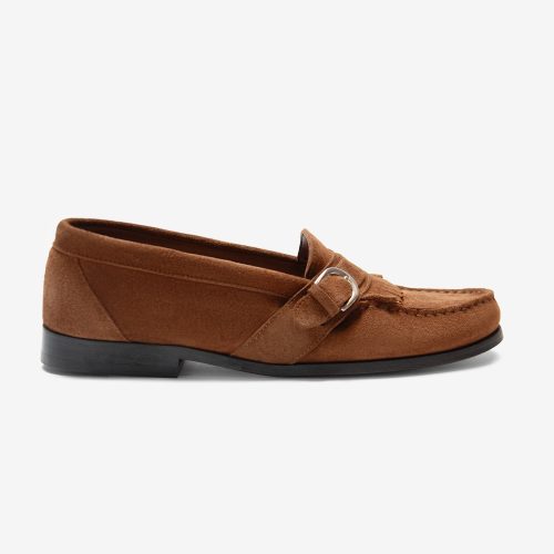 FW065FW24 SUEDE BUCKLE LOAFER 003