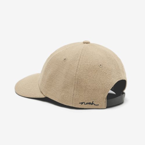 H132SS24 LINEN CORE LOGO 6PANEL 0153