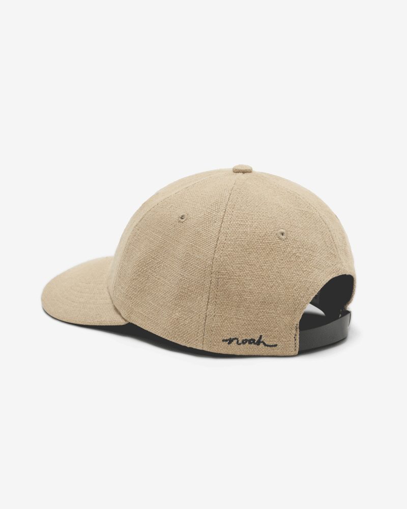 H132SS24 LINEN CORE LOGO 6PANEL 0153