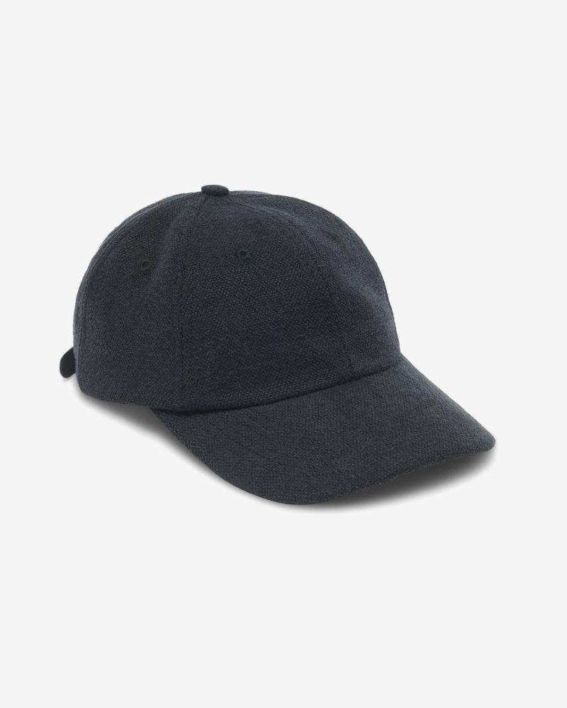 H132SS24 LINEN CORE LOGO 6 PANEL 0446