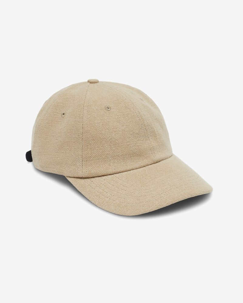 H132SS24 LINEN CORE LOGO 6 PANEL 0450