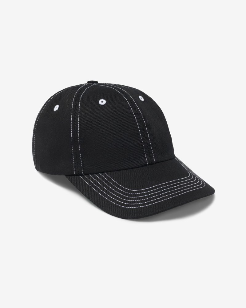 H144SS24 CONTRAST STITCH HAT 0040