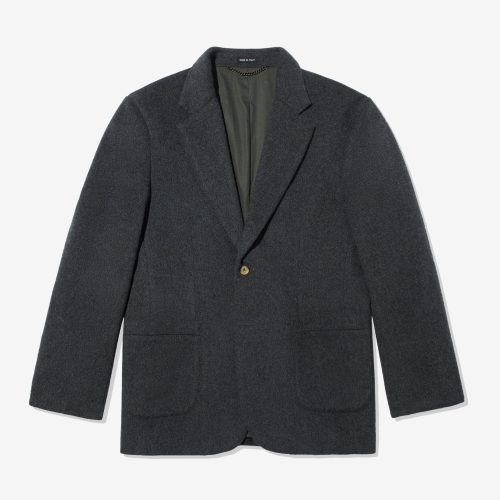 J071FW23 SINGLE BREASTED COAT 0670