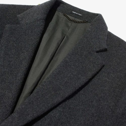 J071FW23 SINGLE BREASTED COAT 0673