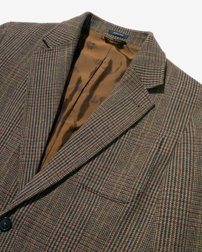 J080FW24 PEAK LAPEL SINGLE BREASTED JACKET 0213