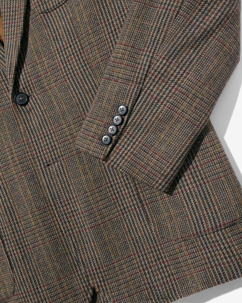 J080FW24 PEAK LAPEL SINGLE BREASTED JACKET 0219