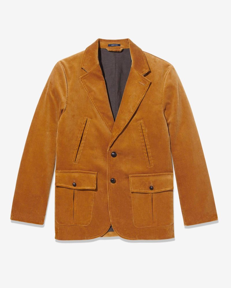 J082FW23 SINGLE BREASTED CORDUROY JACKET 0281