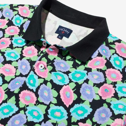 KN163SS24 FLORAL POLO 0036