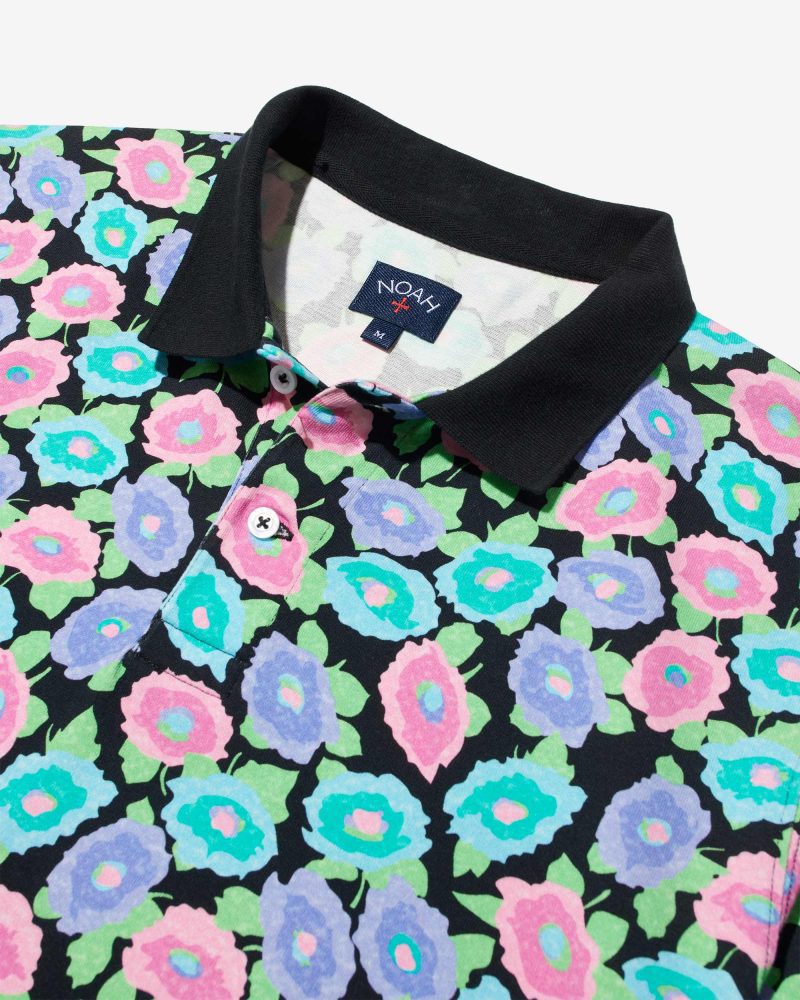 KN163SS24 FLORAL POLO 0036