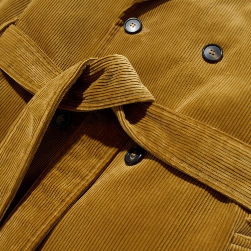 OW049FW23 CORDUROY TRENCH COAT 0409