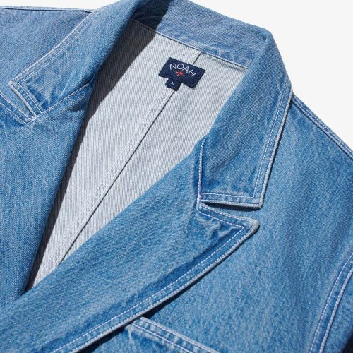 OW058SS24 DOUBLE BREASTED DENIM JACKET 0059