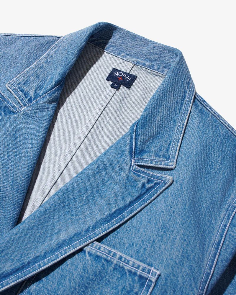 OW058SS24 DOUBLE BREASTED DENIM JACKET 0059