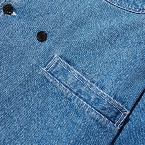 OW058SS24 DOUBLE BREASTED DENIM JACKET 0062