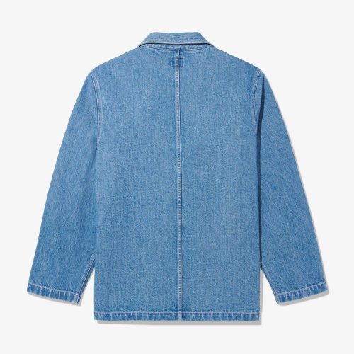 OW058SS24 DOUBLE BREASTED DENIM JACKET 0070