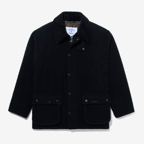 OW081FW24 BARBOUR WOOL TEDDY BEDALE JACKET 0453