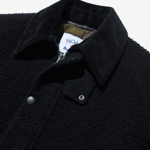 OW081FW24 BARBOUR WOOL TEDDY BEDALE JACKET 0460