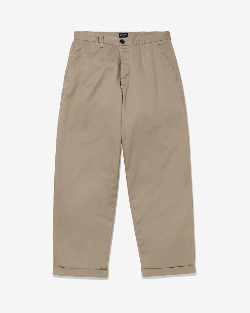 P077FW23 DOUBLE PLEAT CHINO 0474