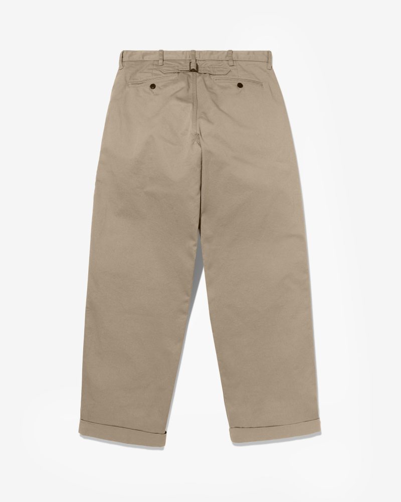 P077FW23 DOUBLE PLEAT CHINO 0492