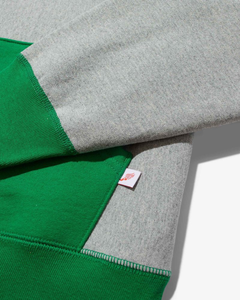 P098SS24 COLOR BLOCK HOODIE 0705