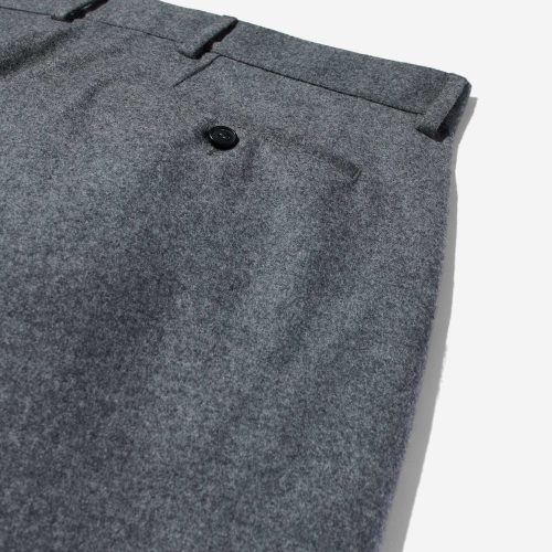 P110FW24 WOOL DOUBLE PLEAT TROUSERS 0222