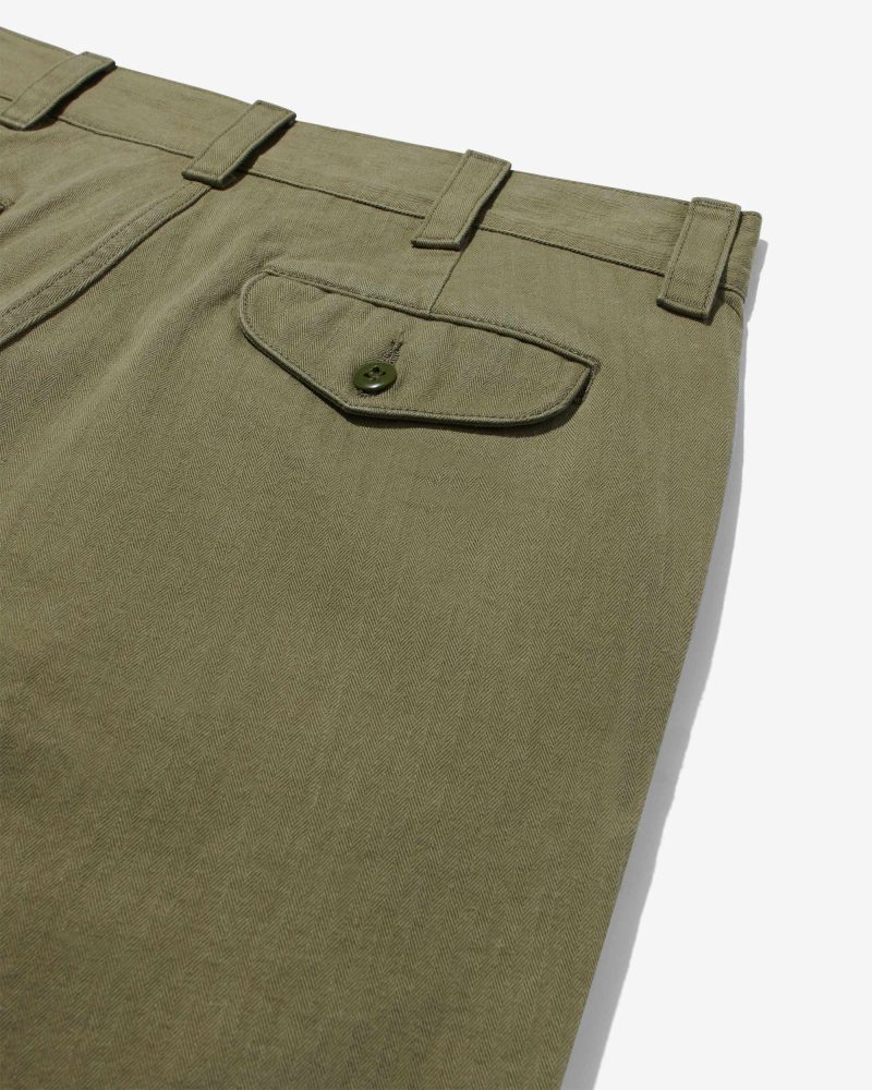 P117FW24 MILITARY PANTS 0628