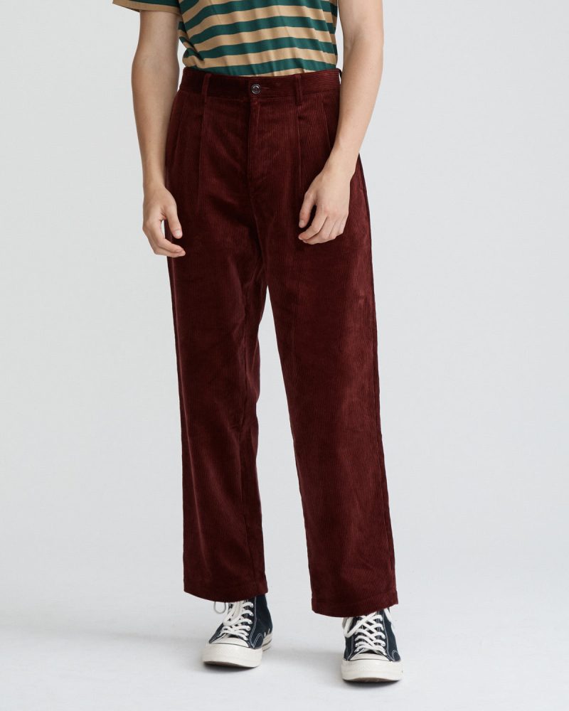 P1FW19 FIT burgundy front