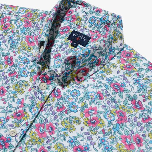 S076SS23 OXFORD FLORAL SHIRT 0591