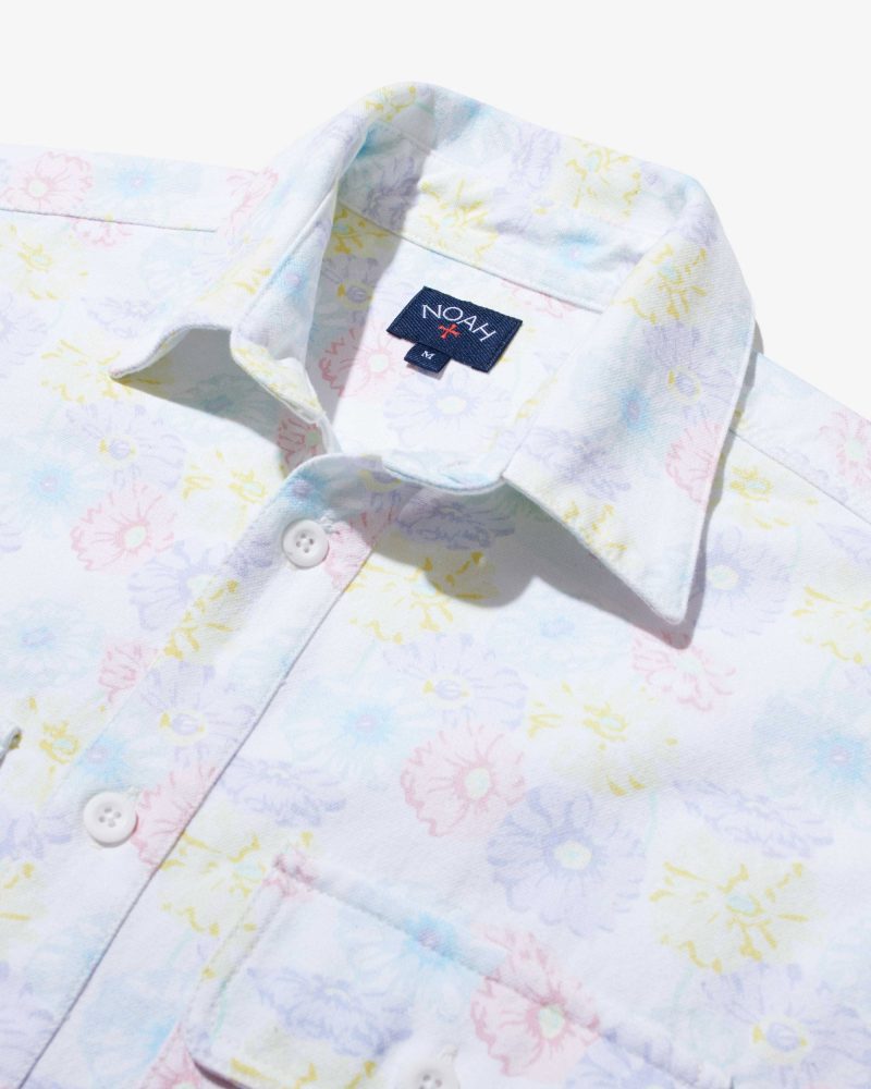 S102SS24 FLORAL PRINT WORKSHIRT 0177