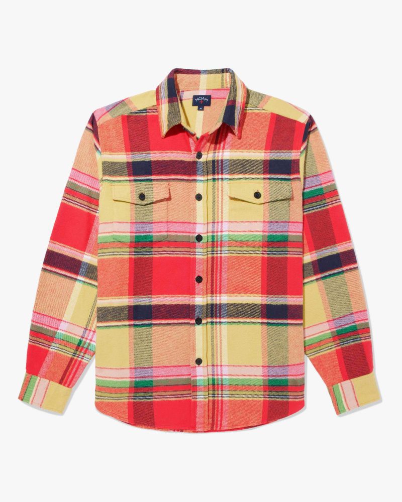 S103SS24 BRIGHT PLAID HEAVEYWEIGHT FLANNEL 0413