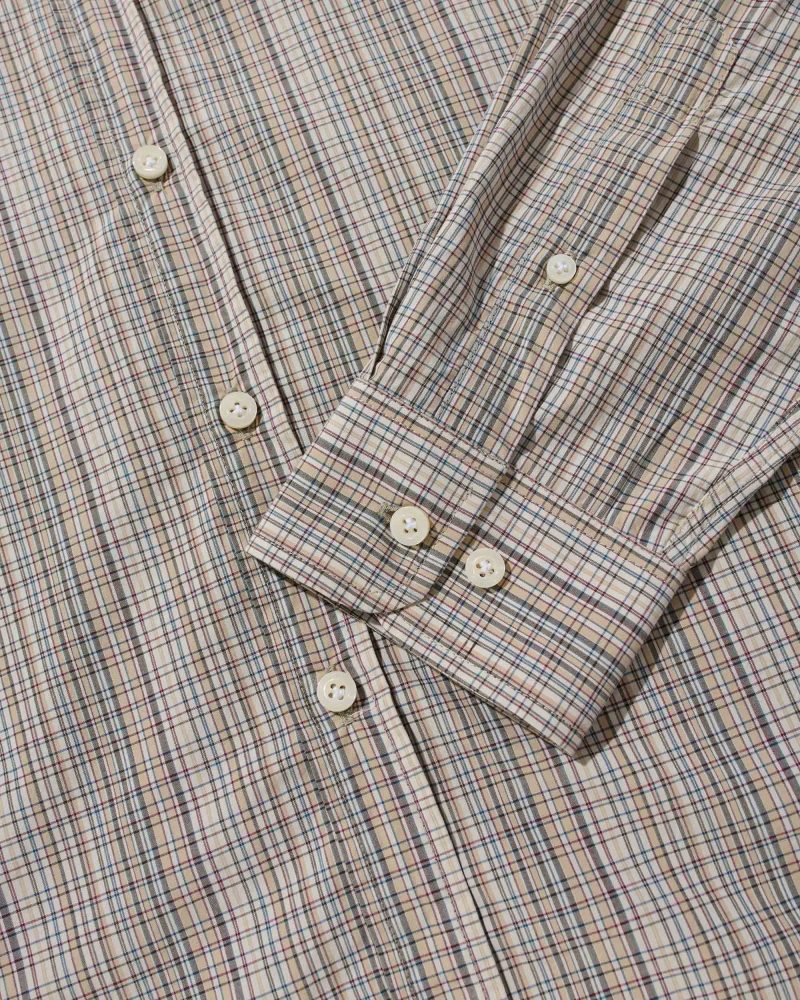 S112FW24 CHECK DRESS SHIRT 0117