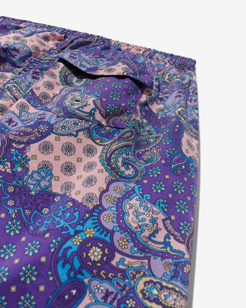 SH025SS23 PAISLEY SWIM TRUNKS 0546