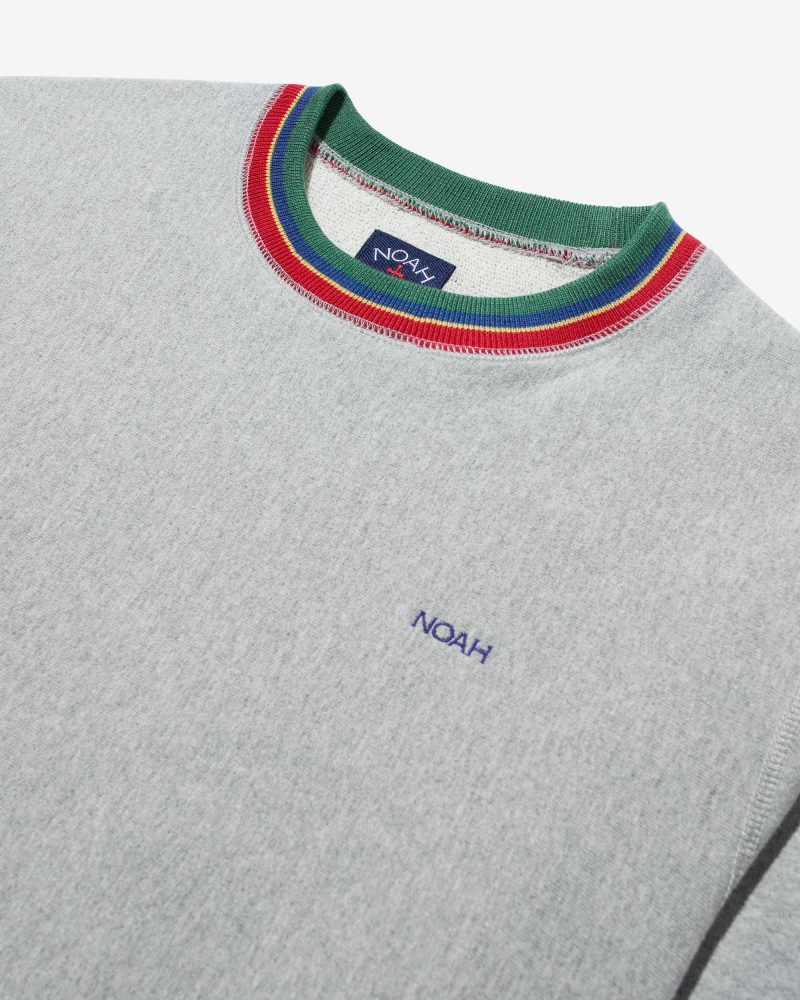 SS086SS23 SPORT STRIPE CREWNECK 0327