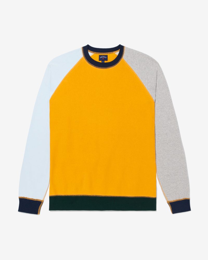 SS087SS23 COLOR BLOCK CREWNECK 0144