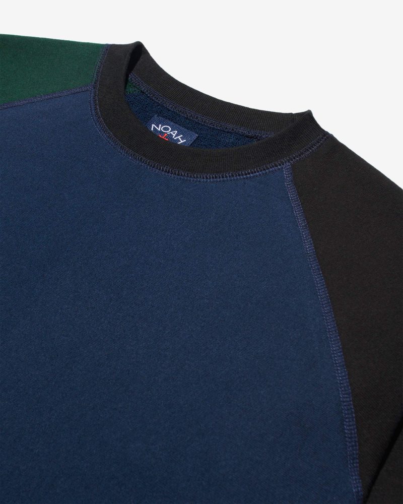 SS087SS23 COLOR BLOCK CREWNECK 0165