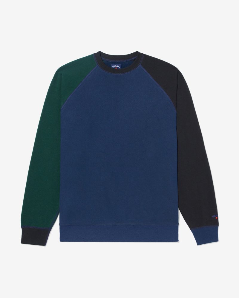 SS087SS23 COLOR BLOCK CREWNECK 0170