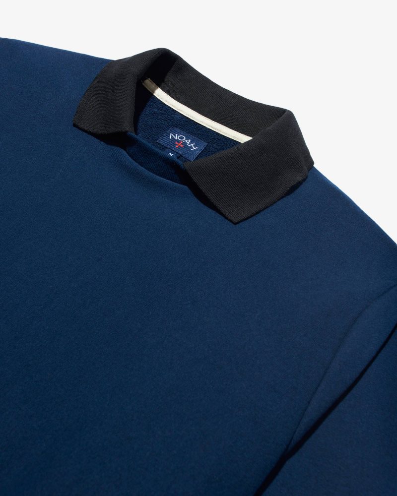 SS096SS23 POLO COLLAR CREWNECK 0358