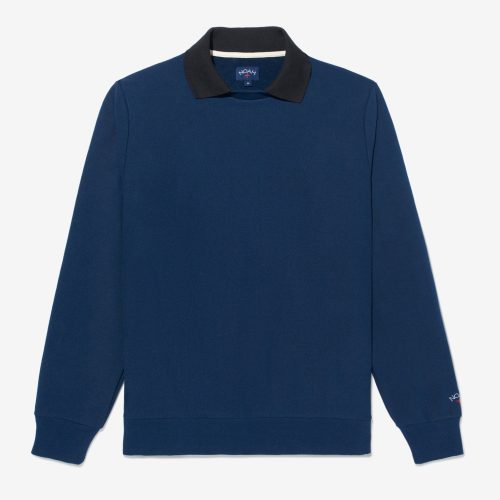 SS096SS23 POLO COLLAR CREWNECK 0445