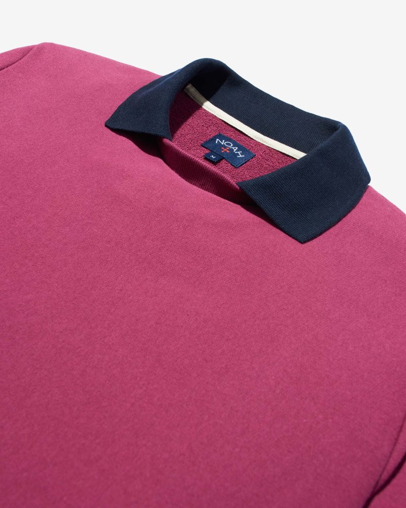 SS096SS23 POLO COLLAR CREWNECK 0453