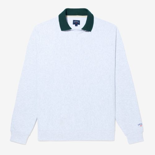 SS096SS23 POLO COLLAR CREWNECK 0474