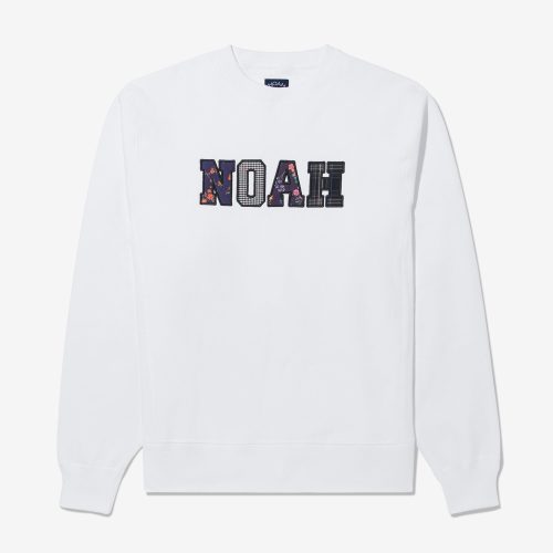 SS126FW23 APPLIQUE LOGO CREWNECK 0078