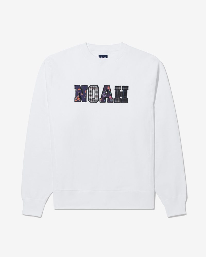 SS126FW23 APPLIQUE LOGO CREWNECK 0078