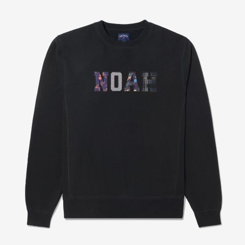 SS126FW23 APPLIQUE LOGO CREWNECK 0084