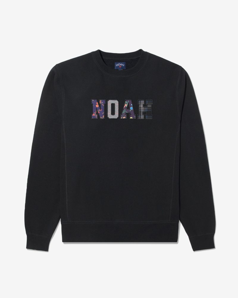 SS126FW23 APPLIQUE LOGO CREWNECK 0084